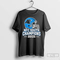 Classic Carolina Panthers Nfc South 2025 Champions Helmet T-Shirts, Hoodie, Sweatshirt | PureTeeCo.com