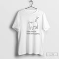Classic Cats Little Brain Little Thoughts Graphic T-Shirts, Hoodie, Sweatshirt | PureTeeCo.com