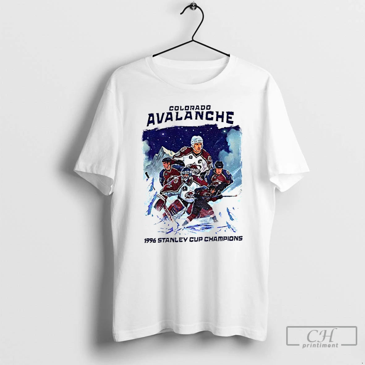 Classic Colorado Avalanche Stanley Cup 1996 Stanley Cup Champions T-Shirts, Hoodie, Sweatshirt | PureTeeCo.com