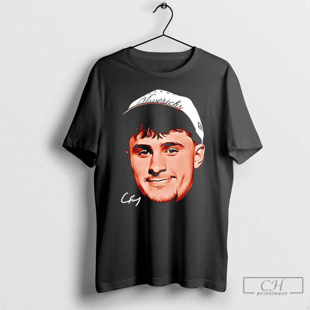 Classic Cooper Flagg Dallas Mavericks Big Face Signature T-Shirts, Hoodie, Sweatshirt | PureTeeCo.com