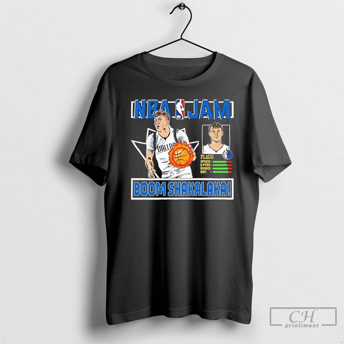 Classic Cooper Flagg Boom Shakalaka Nba Jam Dallas Mavericks T-Shirts, Hoodie, Sweatshirt | PureTeeCo.com