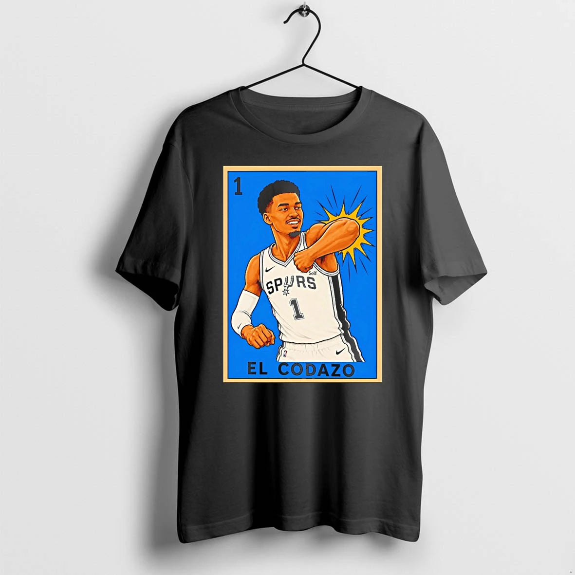 Classic Crazy Hispanic Victor Wembanyama San Antonio Spurs El Codazo Shirts Sweater