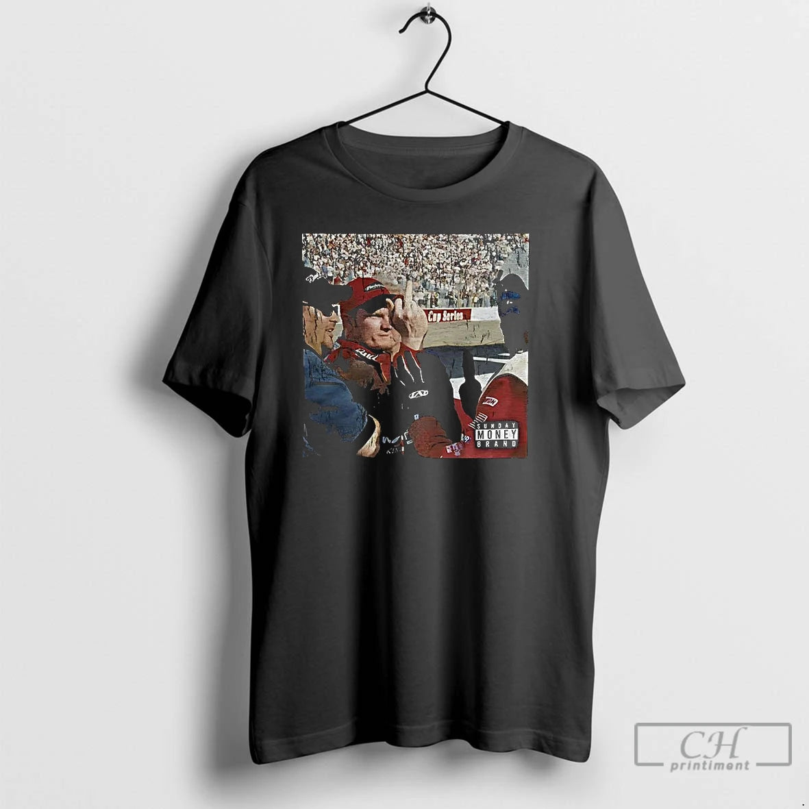 Classic Dale Earnhardt Jr Middle Finger Nascar Drivers Retro Meme T-Shirts, Hoodie, Sweatshirt | PureTeeCo.com