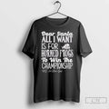 Classic Dead Santa All I Want Is For The Tcu Horned Frogs To Win The T-Shirts, Hoodie, Sweatshirt | PureTeeCo.com