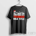 Classic Dear Santa All I Want For Christmas Is A Oklahoma City Thunder Nba Title T-Shirts, Hoodie, Sweatshirt | PureTeeCo.com