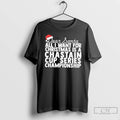 Classic Dear Santa All I Want For Christmas Is A Ross Chastain Nascar Cup Series T-Shirts, Hoodie, Sweatshirt | PureTeeCo.com