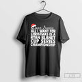 Classic Dear Santa All I Want For Christmas Is A Ryan Blaney Nascar Cup Series T-Shirts, Hoodie, Sweatshirt | PureTeeCo.com