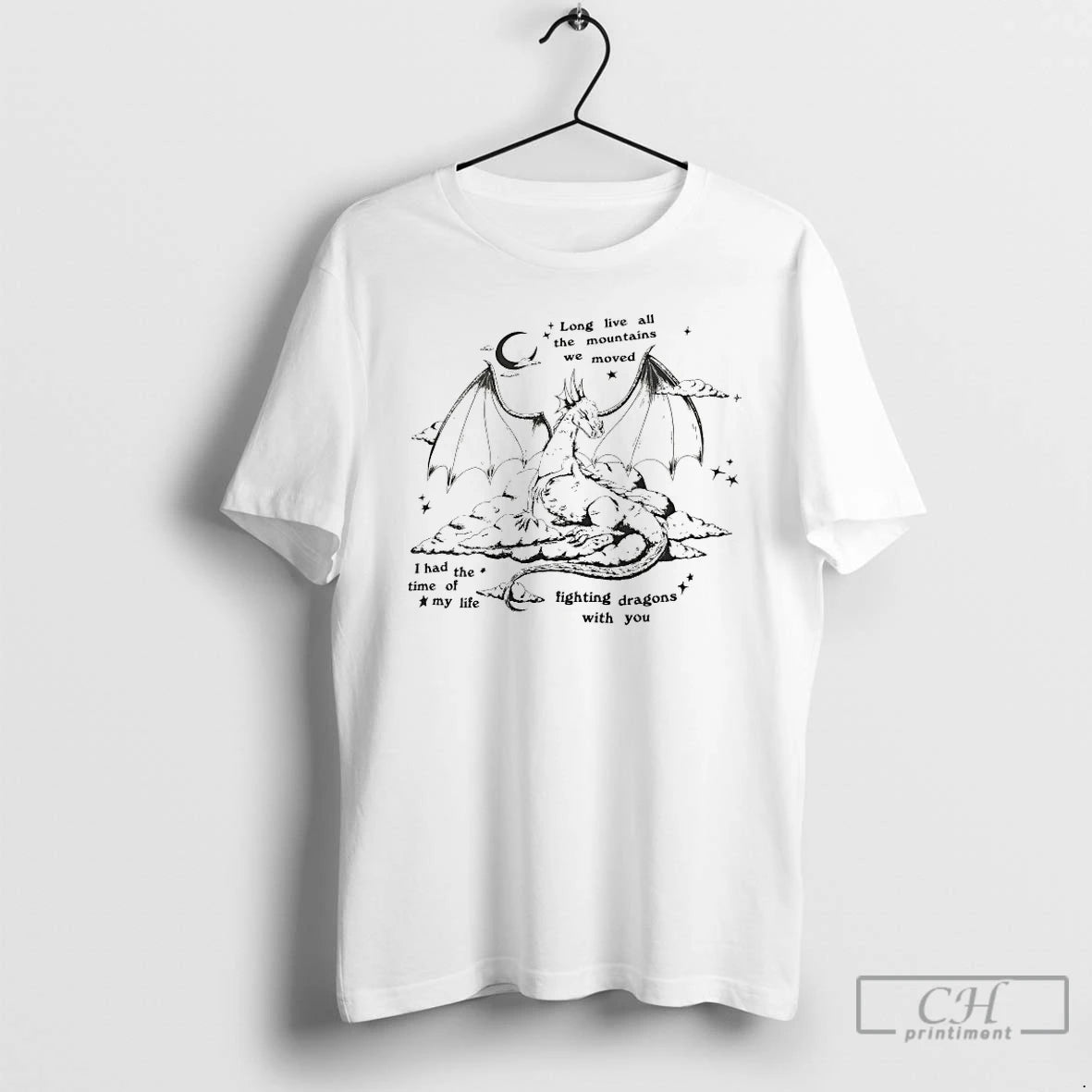 Classic Dragon Long Live All The Mountains We Moved T-Shirts, Hoodie, Sweatshirt | PureTeeCo.com