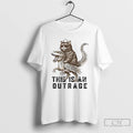 Classic Dungeon Crawler Carl This Is An Outrage T-Shirts, Hoodie, Sweatshirt | PureTeeCo.com