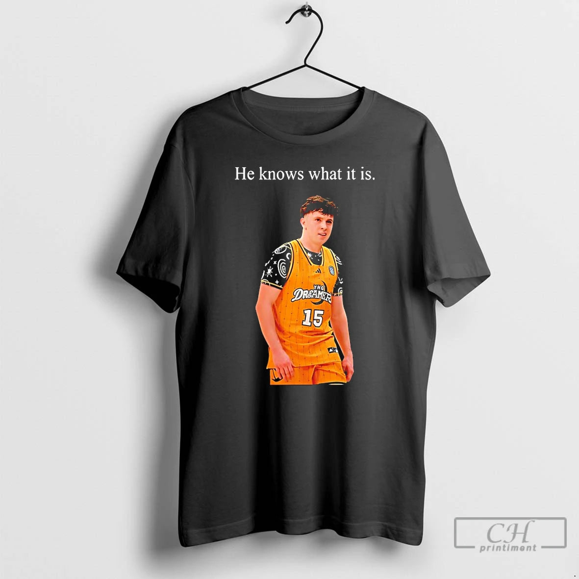 Classic Eli Ellis He Knows What It Is T-Shirts, Hoodie, Sweatshirt | PureTeeCo.com