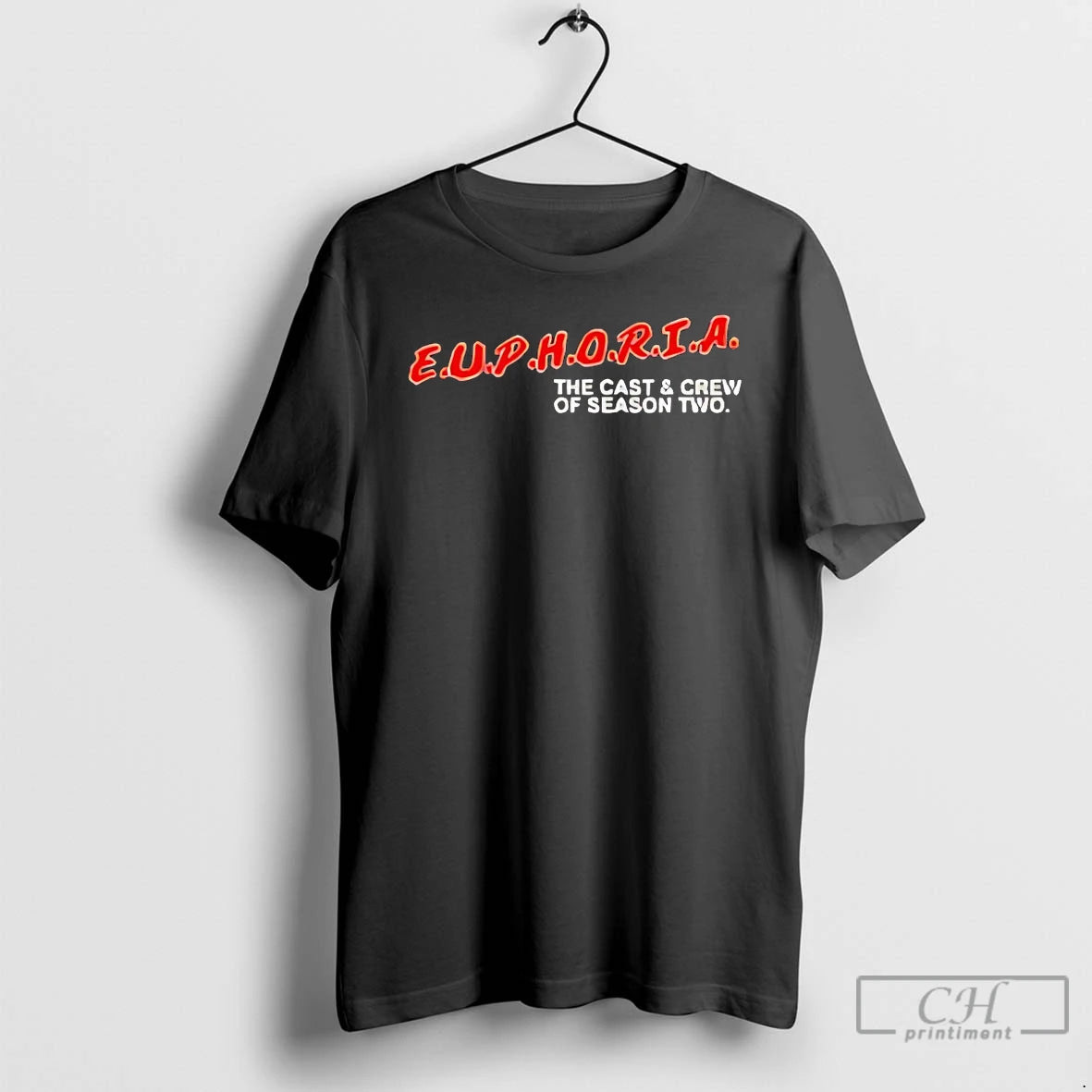 Classic Euphoria The Cast And Crew Of Season Two T-Shirts, Hoodie, Sweatshirt | PureTeeCo.com