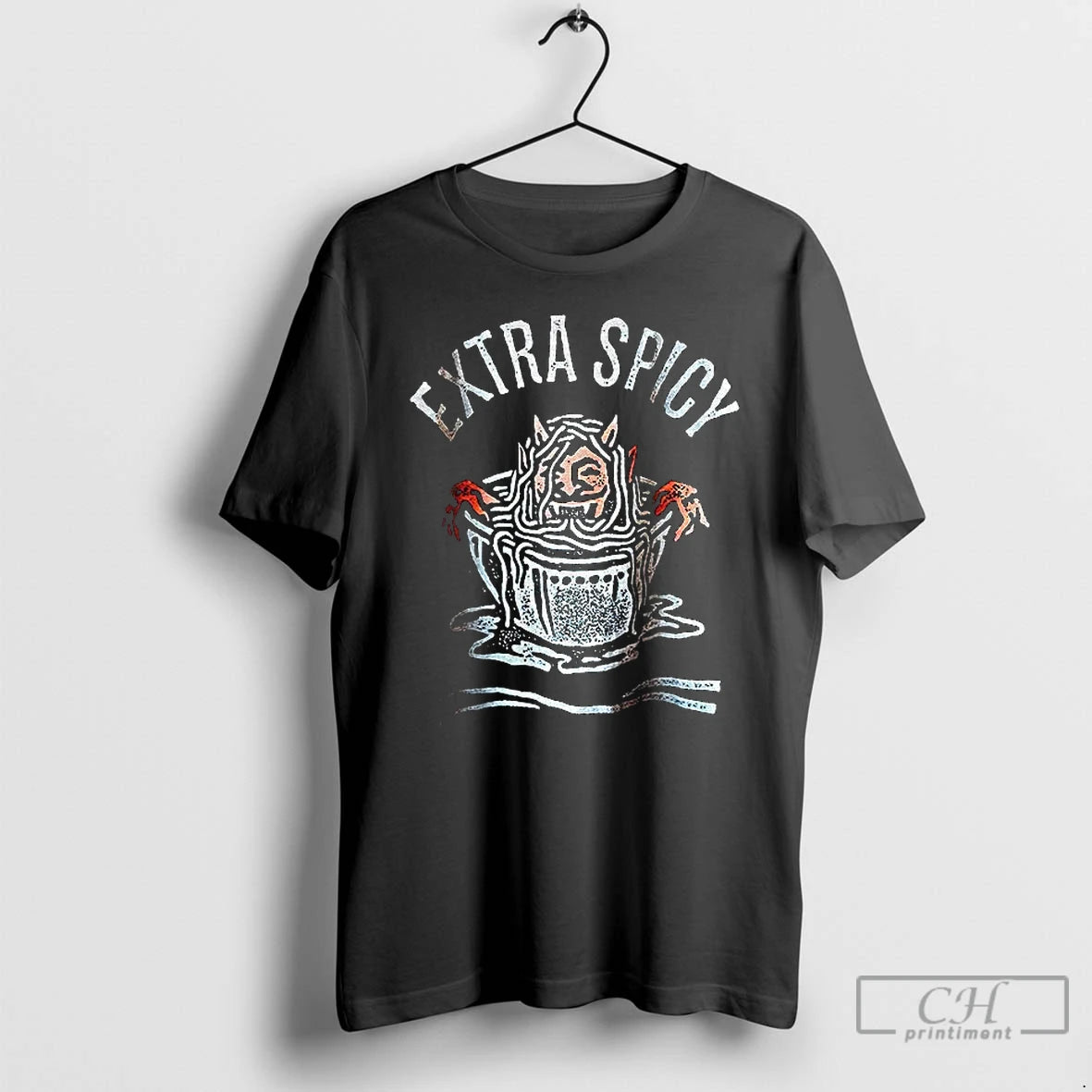 Classic Extra Spicy Personality Hot Noodles Foodie T-Shirts, Hoodie, Sweatshirt | PureTeeCo.com