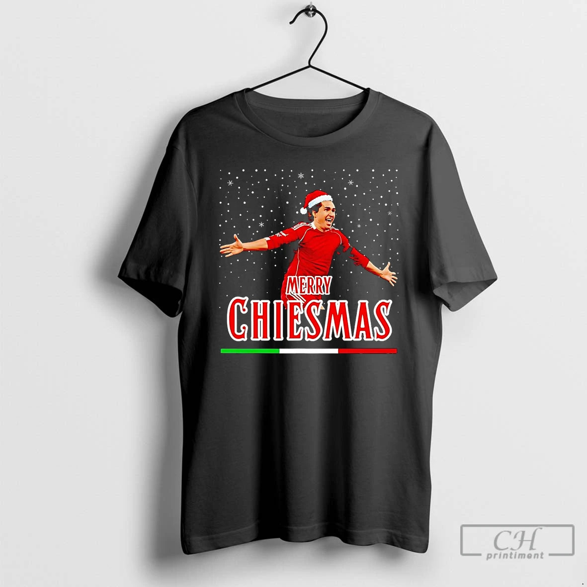 Classic Federico Chiesa Merry Chiesmas Christmas T-Shirts, Hoodie, Sweatshirt | PureTeeCo.com