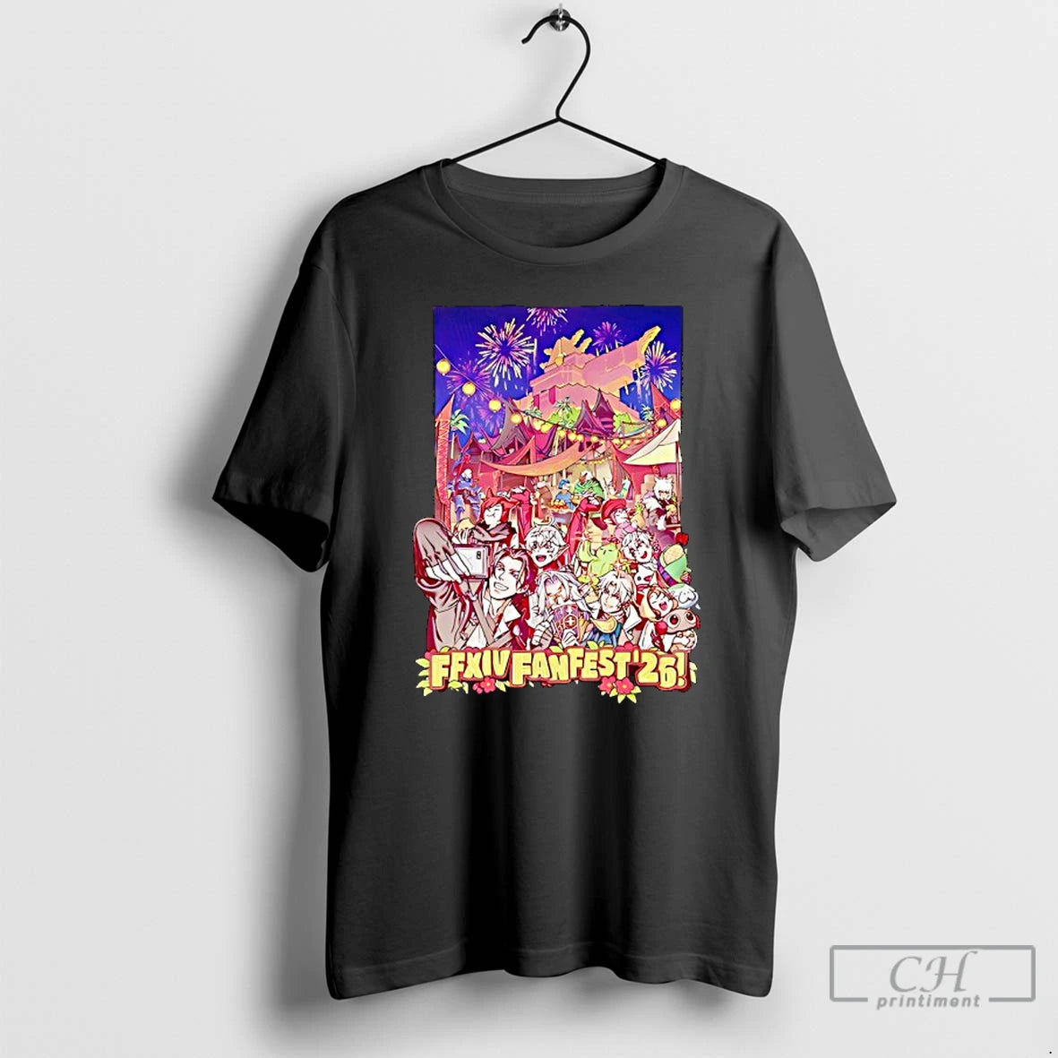 Classic Final Fantasy Ffxiv Fan Fest 2026 T-Shirts, Hoodie, Sweatshirt | PureTeeCo.com
