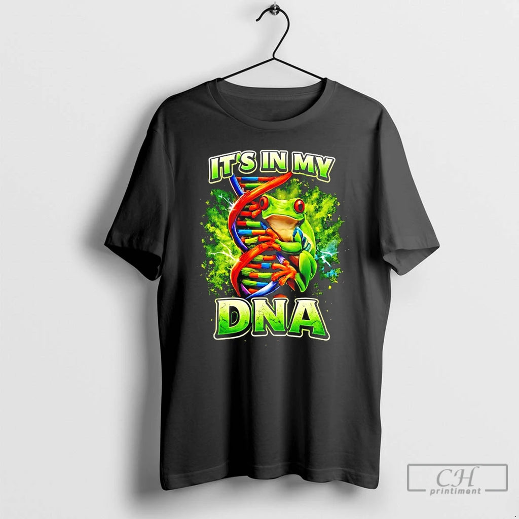 Classic Frog Its In My Dna T-Shirts, Hoodie, Sweatshirt | PureTeeCo.com