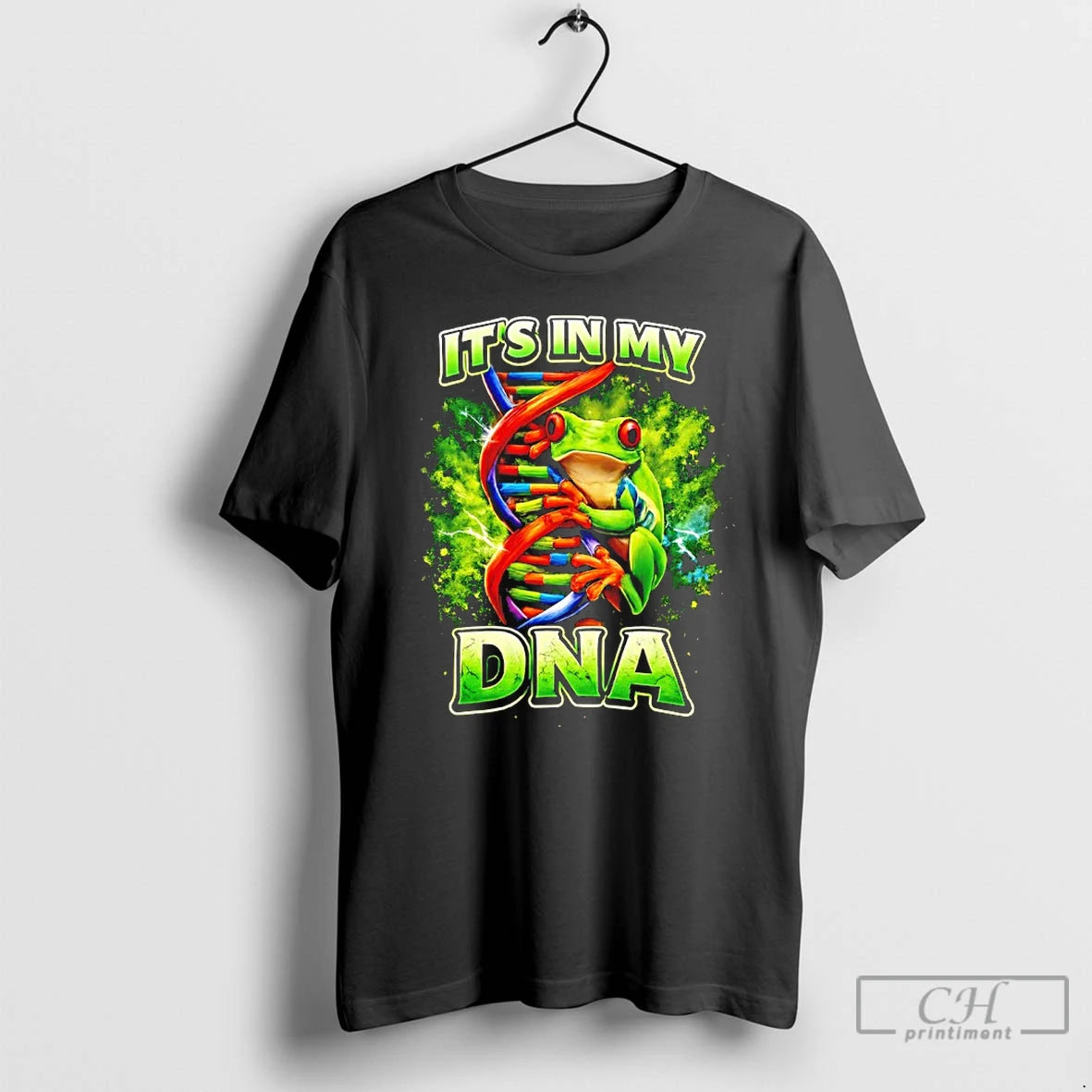 Classic Frog Its In My Dna T-Shirts, Hoodie, Sweatshirt | PureTeeCo.com
