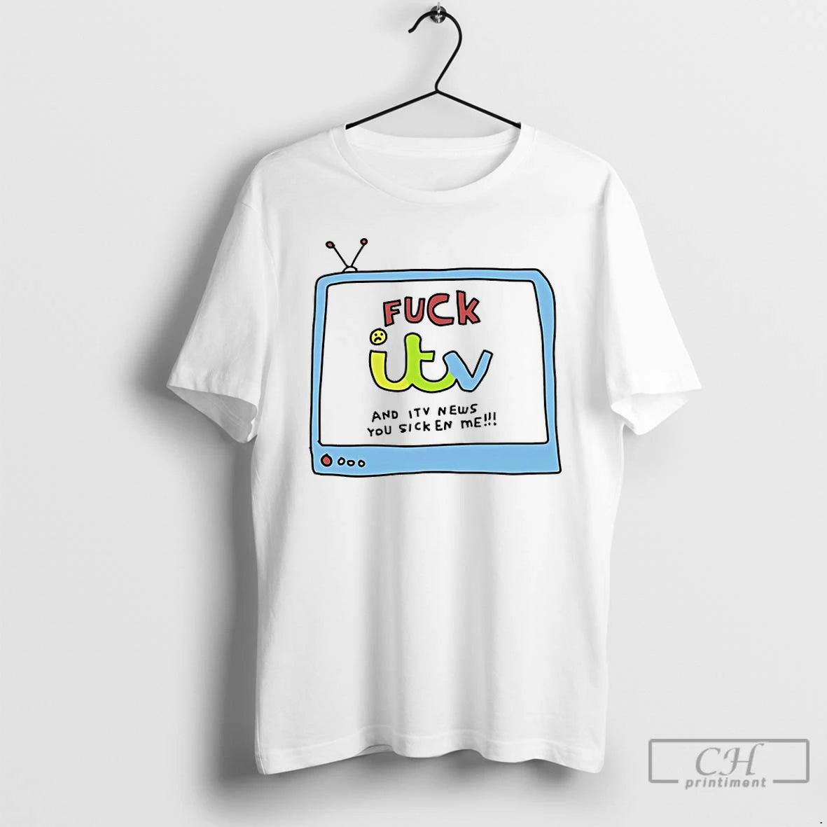 Classic Fuck Itv And Itv News You Sicken Me T-Shirts, Hoodie, Sweatshirt | PureTeeCo.com