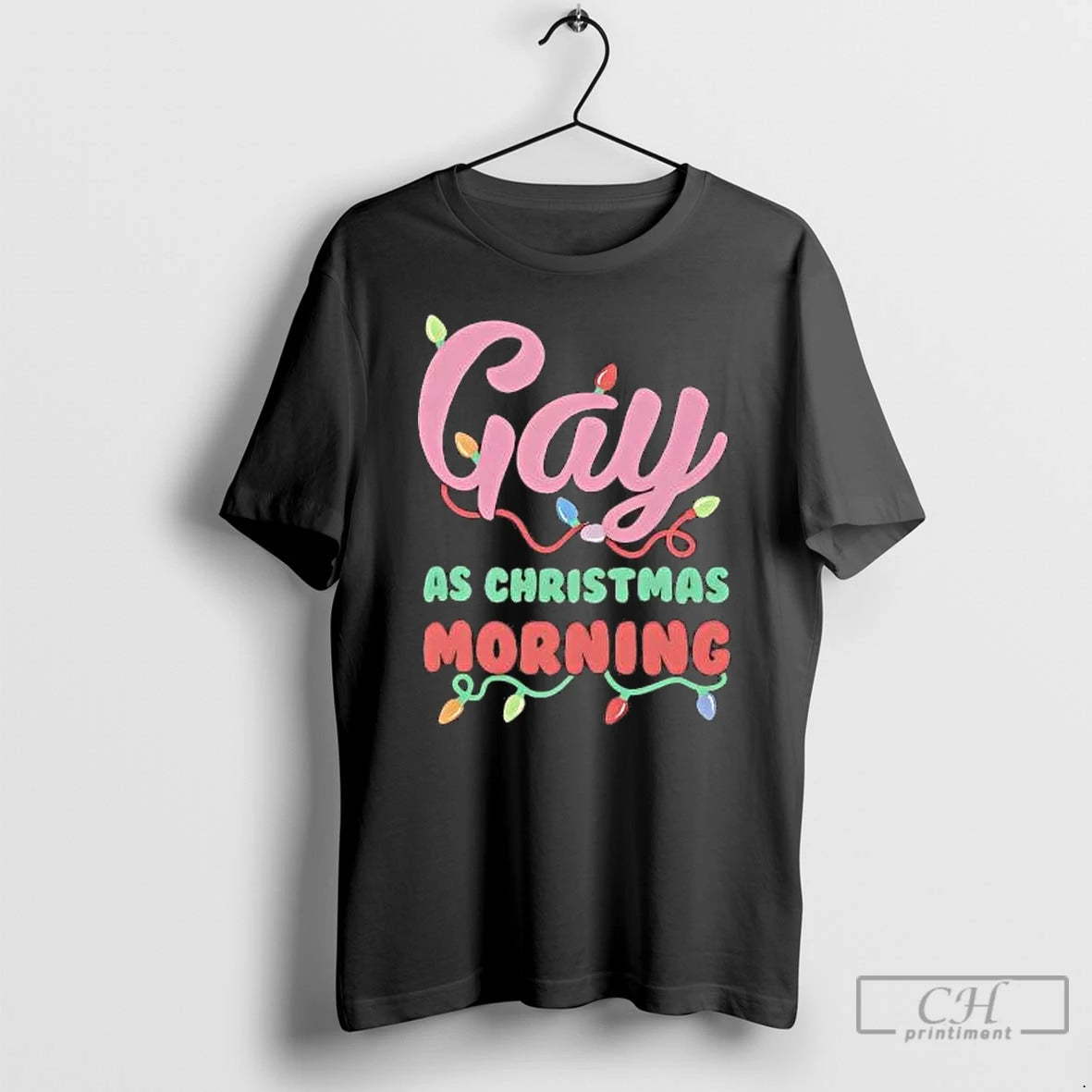 Classic Gay As Christmas Morning T-Shirts, Hoodie, Sweatshirt | PureTeeCo.com