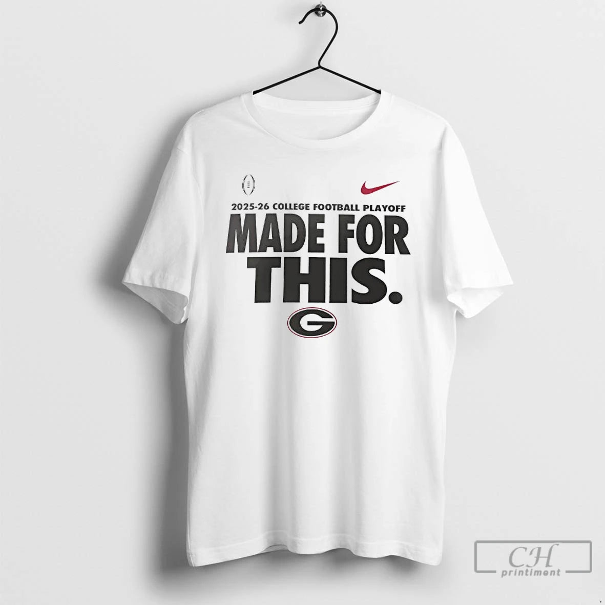 Classic Georgia Bulldogs 2025 26 College Football Playoff Made For This T-Shirts, Hoodie, Sweatshirt | PureTeeCo.com