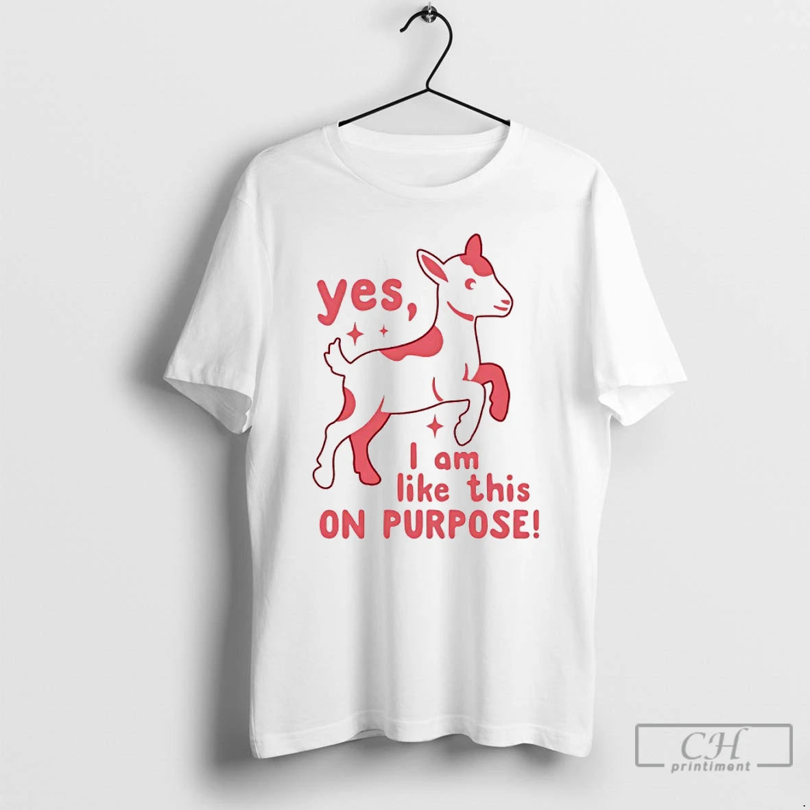Classic Goat Yes I Am Like This On Purpose T-Shirts, Hoodie, Sweatshirt | PureTeeCo.com