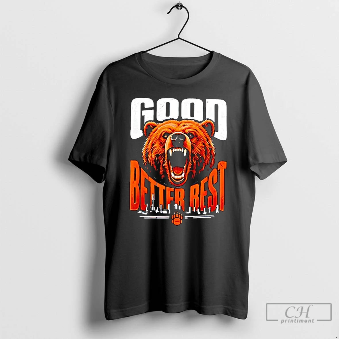 Classic Good Better Best Bears Football Never Let It Rest T-Shirts, Hoodie, Sweatshirt | PureTeeCo.com