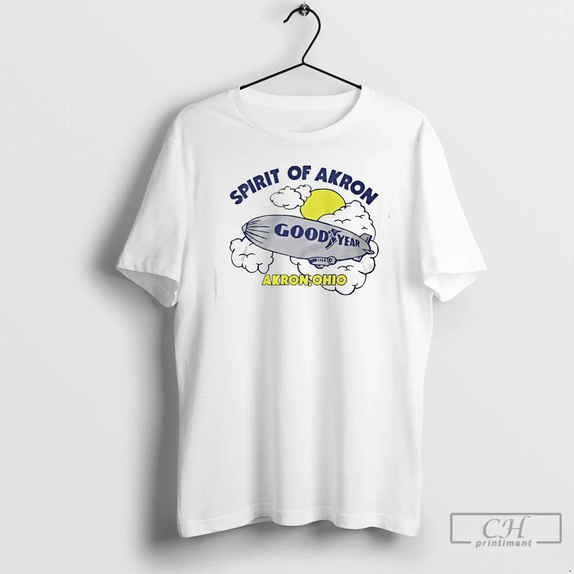 Classic Goodyear Spirit Of Akron Ohio Blimp T-Shirts, Hoodie, Sweatshirt | PureTeeCo.com