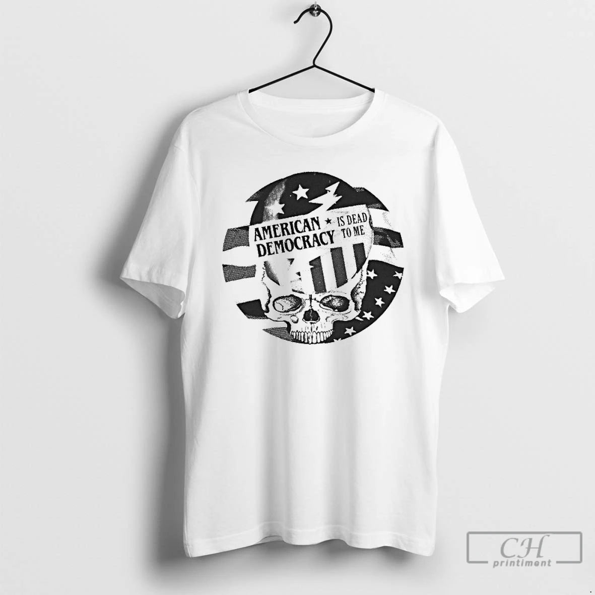 Classic Grateful Dead American Democracy Is Dead To Me Skull T-Shirts, Hoodie, Sweatshirt | PureTeeCo.com