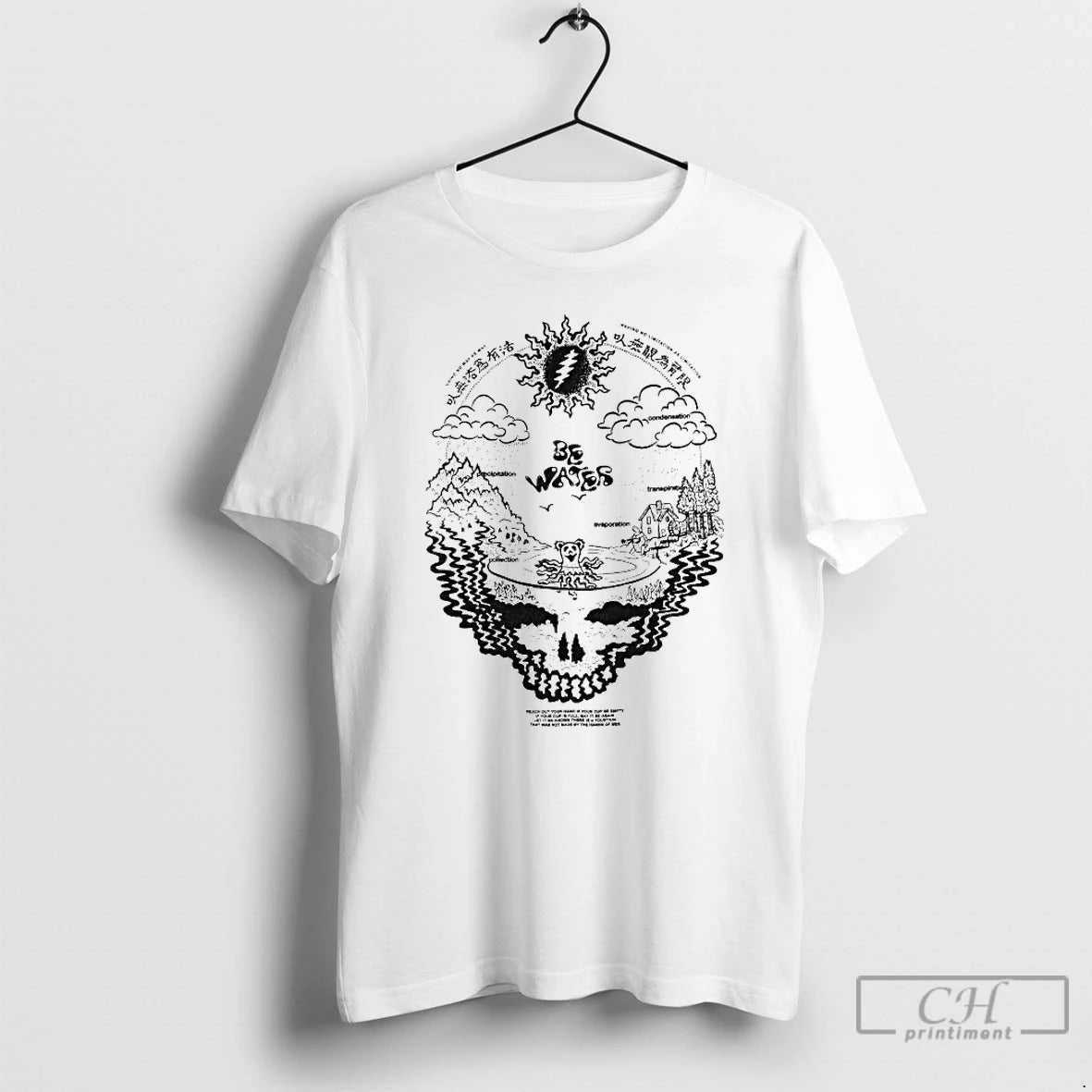 Classic Grateful Dead Be Water T-Shirts, Hoodie, Sweatshirt | PureTeeCo.com