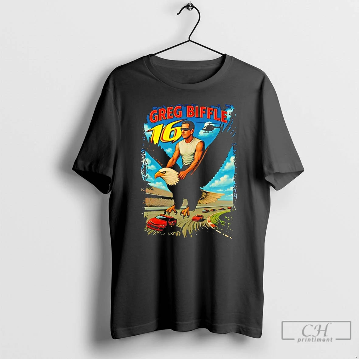 Classic Greg Biffle Freedom 500 Eagle T-Shirts, Hoodie, Sweatshirt | PureTeeCo.com