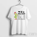 Classic Grinch Bbq Timer Brisket Drunk As Hell T-Shirts, Hoodie, Sweatshirt | PureTeeCo.com