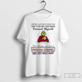 Classic Grinch Prison Stripes And Just Walk Away T-Shirts, Hoodie, Sweatshirt | PureTeeCo.com