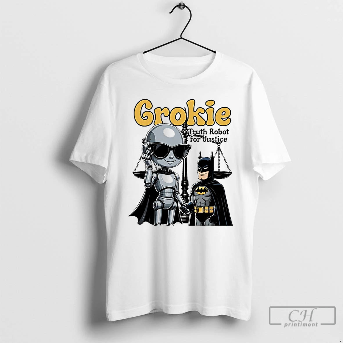 Classic Grokie Batman Truth Robot For Justice