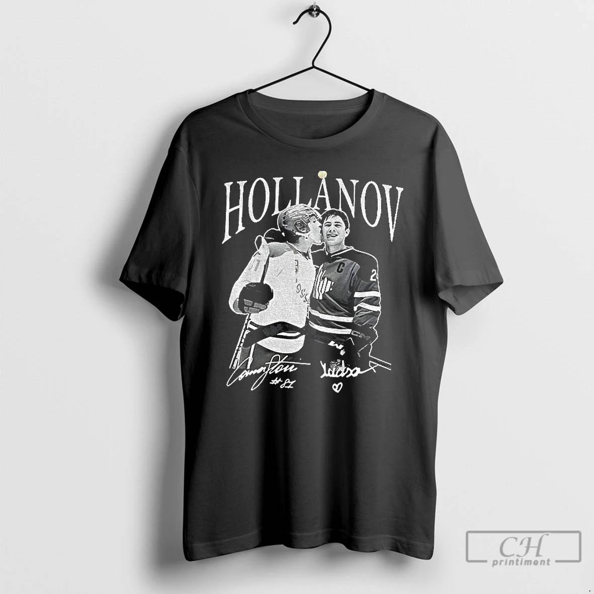 Classic Hollanov Ilya Rozanov Vs Shane Hollander Licking Face Signatures Vintage T-Shirts, Hoodie, Sweatshirt | PureTeeCo.com