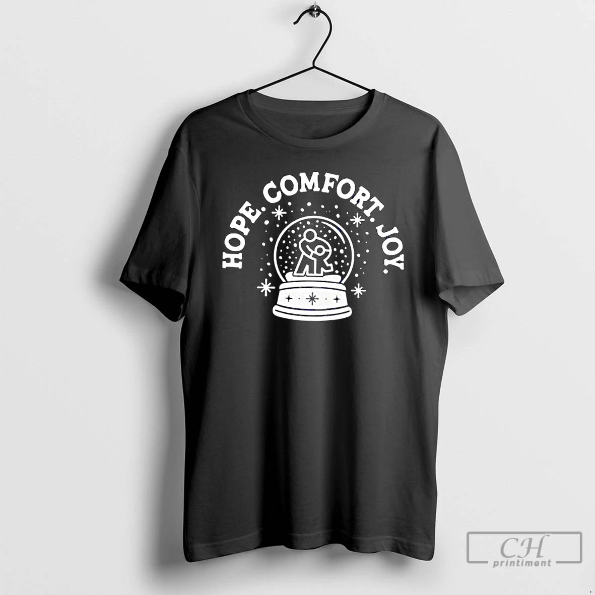 Classic Hope Comfort Joy Childrens Mercy Snow Globe T-Shirts, Hoodie, Sweatshirt | PureTeeCo.com
