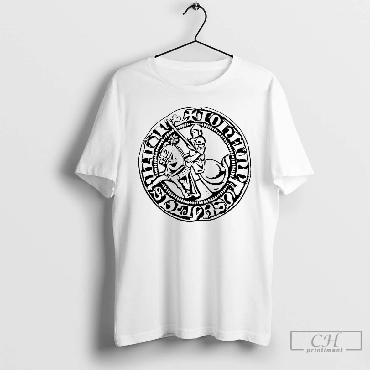Classic Hugues De Chatillon Davesnes Logo T-Shirts, Hoodie, Sweatshirt | PureTeeCo.com