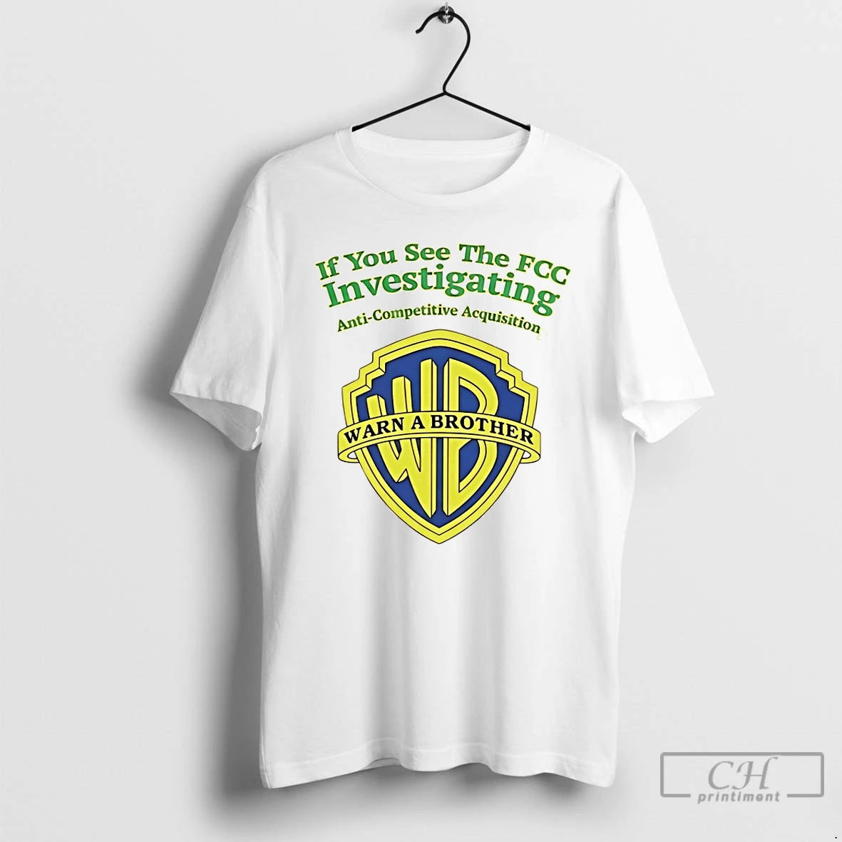 Classic If You See The Fcc Investigating Warn A Brother T-Shirts, Hoodie, Sweatshirt | PureTeeCo.com