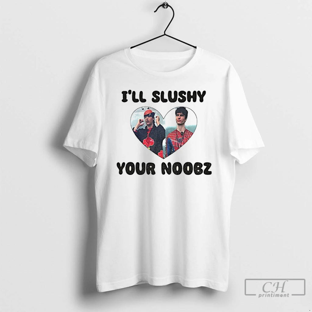 Classic Ill Slushy Your Noobz Slushynoobz Funny Hamzah Martin T-Shirts, Hoodie, Sweatshirt | PureTeeCo.com