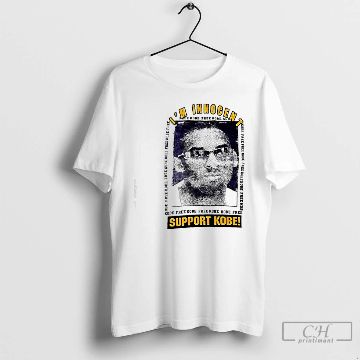 Classic Im Innocent Kobe Free Support Kobe Graphic T-Shirts, Hoodie, Sweatshirt | PureTeeCo.com