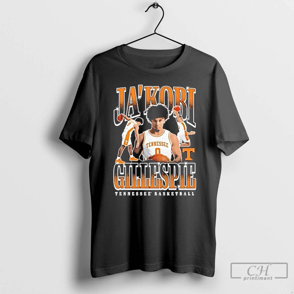 Classic Jakobi Gillespie Portrait Tennessee Volunteers T-Shirts, Hoodie, Sweatshirt | PureTeeCo.com