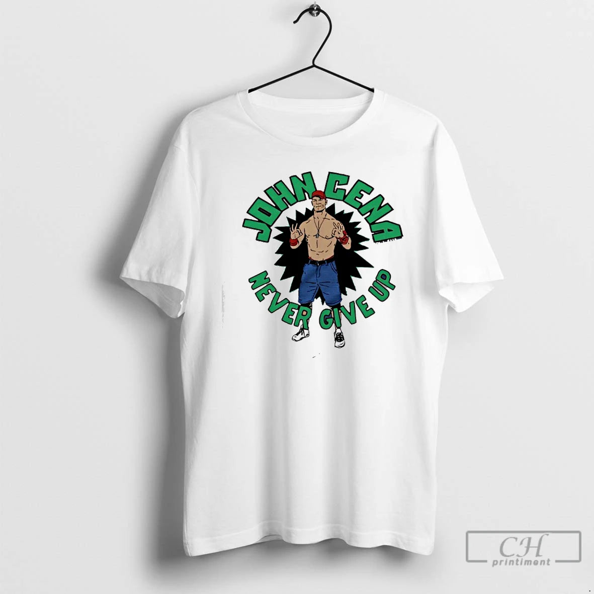 Classic John Cena Homage Never Give Up Thank You Cena T-Shirts, Hoodie, Sweatshirt | PureTeeCo.com