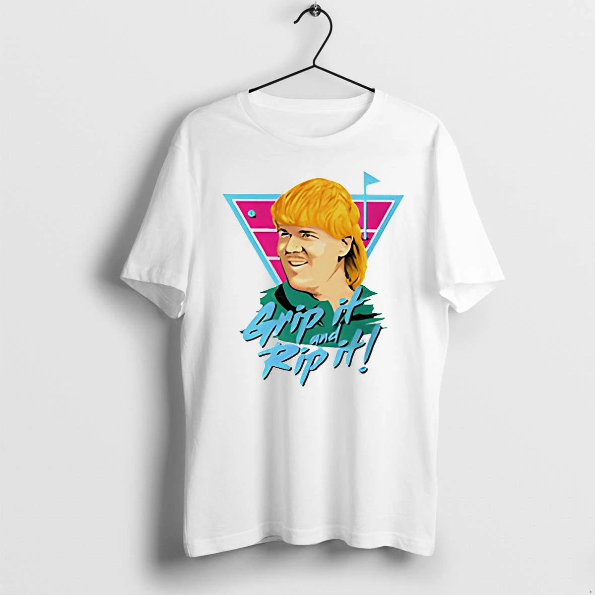 Classic John Daly Grip It And Rip It Golf Logo Shirts Sweater