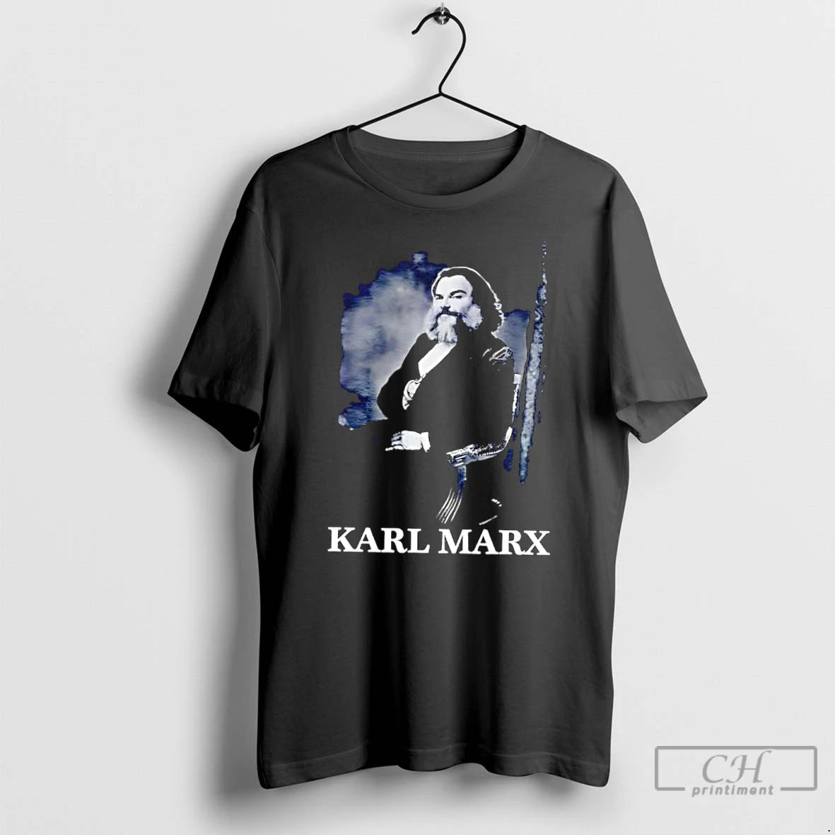 Classic Karl Marx Jack Black Photo T-Shirts, Hoodie, Sweatshirt | PureTeeCo.com