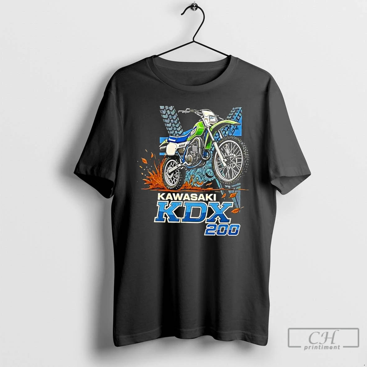 Classic Kawasaki Kdx 200 Moto T-Shirts, Hoodie, Sweatshirt | PureTeeCo.com