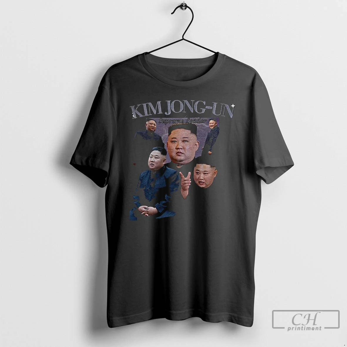 Classic Kim Jong Un Supreme Leader Graphic