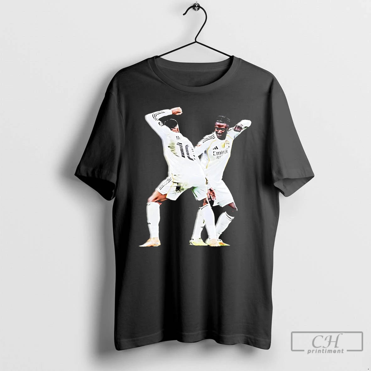 Classic Kylian Mbappe And Eduardo Camavinga Celebration T-Shirts, Hoodie, Sweatshirt | PureTeeCo.com