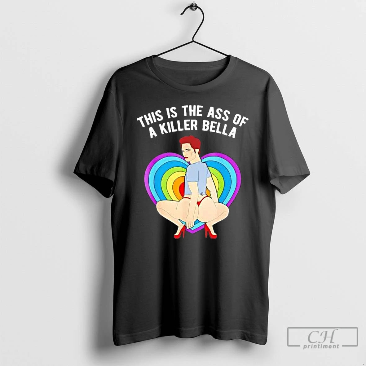 Classic Lgbt This Is The Ass Of A Killer Bella T-Shirts, Hoodie, Sweatshirt | PureTeeCo.com