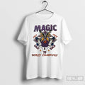 Classic Lakers Magic Johnson Back To Back 1987 1988 World Champions T-Shirts, Hoodie, Sweatshirt | PureTeeCo.com