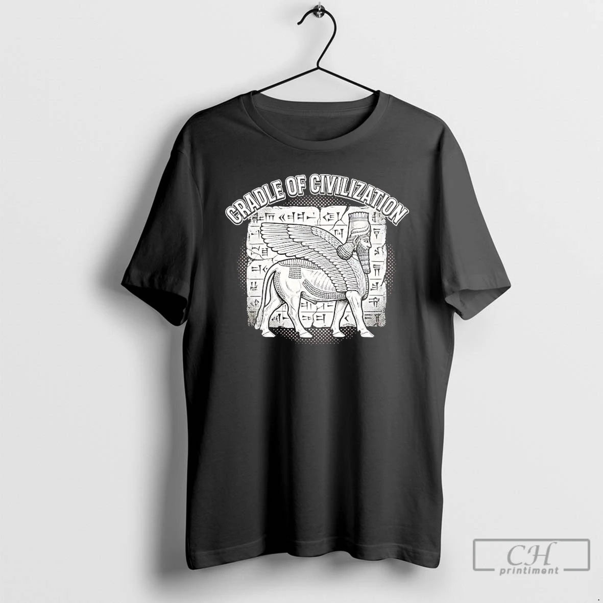 Classic Lamassu Mesopotamia Cradle Of Civilization T-Shirts, Hoodie, Sweatshirt | PureTeeCo.com