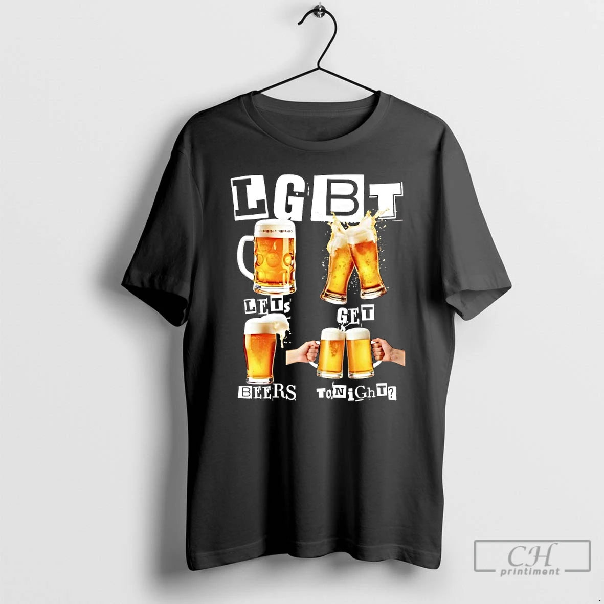 Classic Lgbt Lets Get Beers Tonight T-Shirts, Hoodie, Sweatshirt | PureTeeCo.com