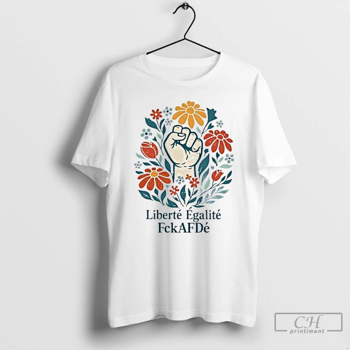 Classic Liberte Egalite Fckafde T-Shirts, Hoodie, Sweatshirt | PureTeeCo.com